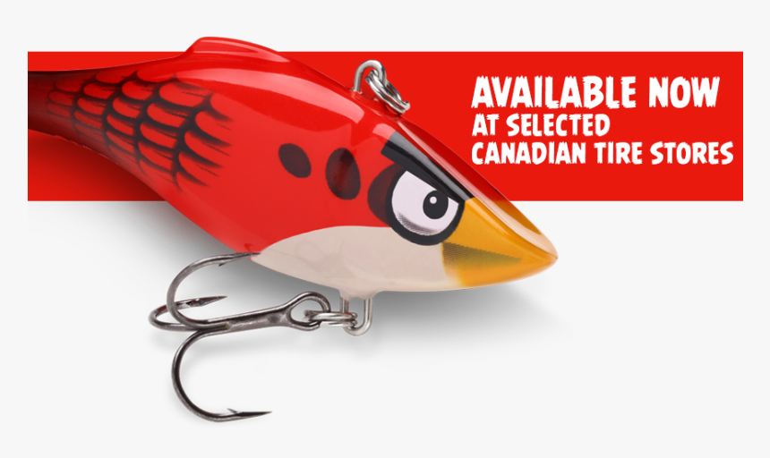 Angry Birds Products - Rapala Angry Bird, HD Png Download, Free Download