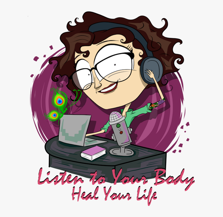 Listen To Your Body Heal Your Life - Cartoon, HD Png Download, Free Download