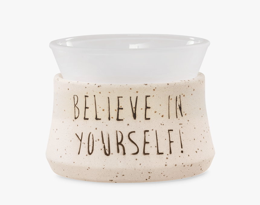 Believe In Yourself Scentsy Warmer - Ceramic, HD Png Download, Free Download