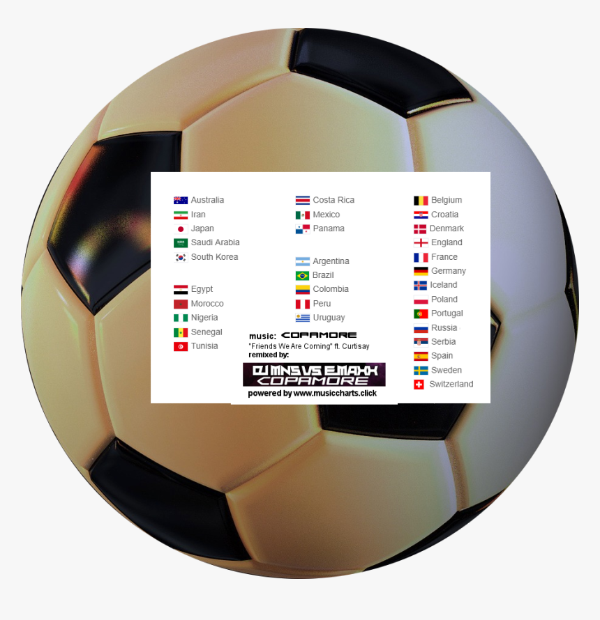 Football Worldcup - Soccer Ball, HD Png Download, Free Download