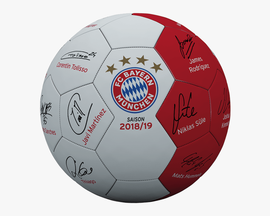 Signature Ball 2018/19 - Fc Bayern München Ball, HD Png Download, Free Download