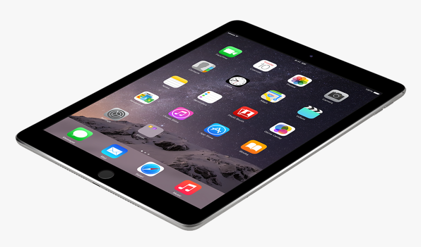 Ipad Tablet With Apps - Ipad Air Without Background, HD Png Download, Free Download