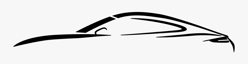 Porsche 911 Outline Drawing, HD Png Download, Free Download