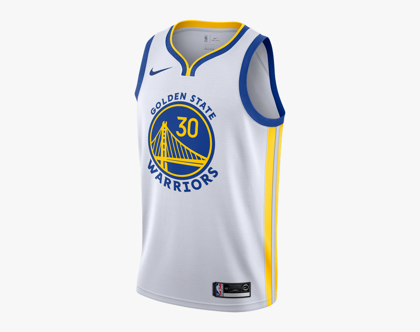 Nike Nba Golden State Warriors Stephen Curry Swingman - Golden State New White Jersey, HD Png Download, Free Download