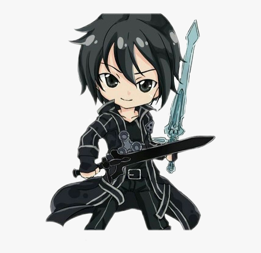 Transparent Kirito And Asuna Png - Kirito And Asuna Chibi, Png Download, Free Download