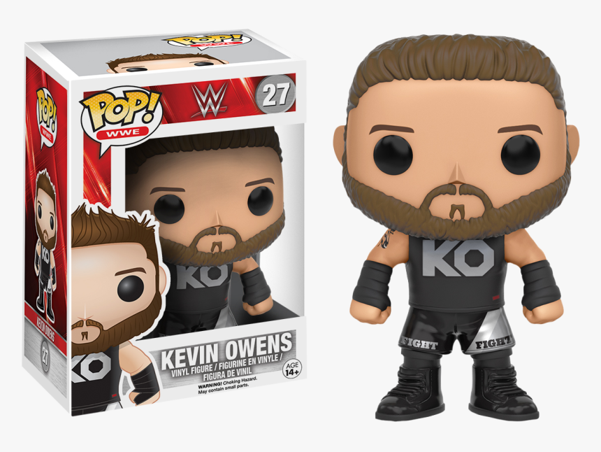 Kevin Owens Funko, Hd Png Download - Kevin Owens Pop, Transparent Png, Free Download