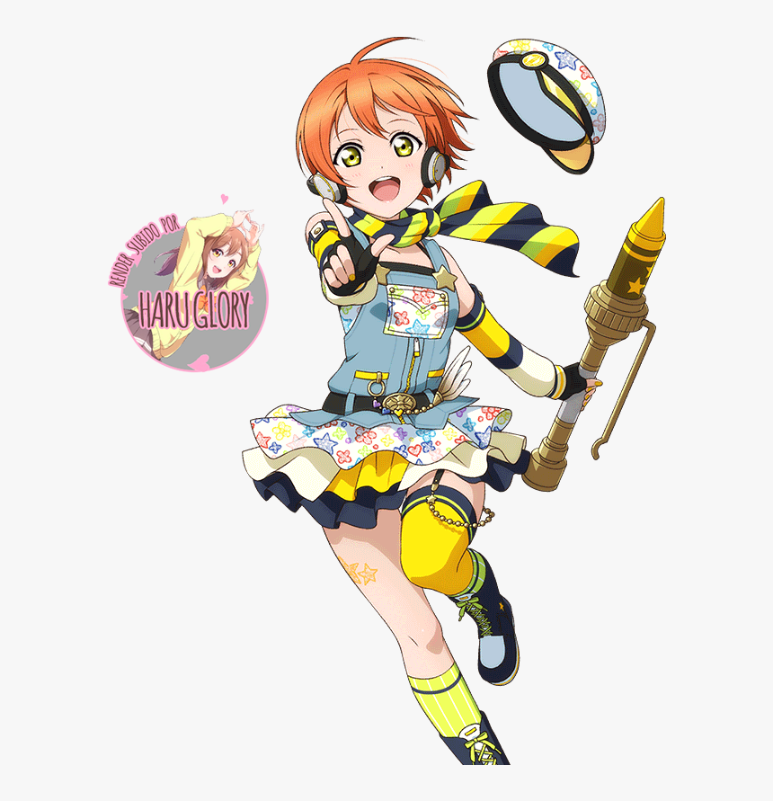 Hoshizora Rin - Card Love Live School Idol Project Rin, HD Png Download, Free Download