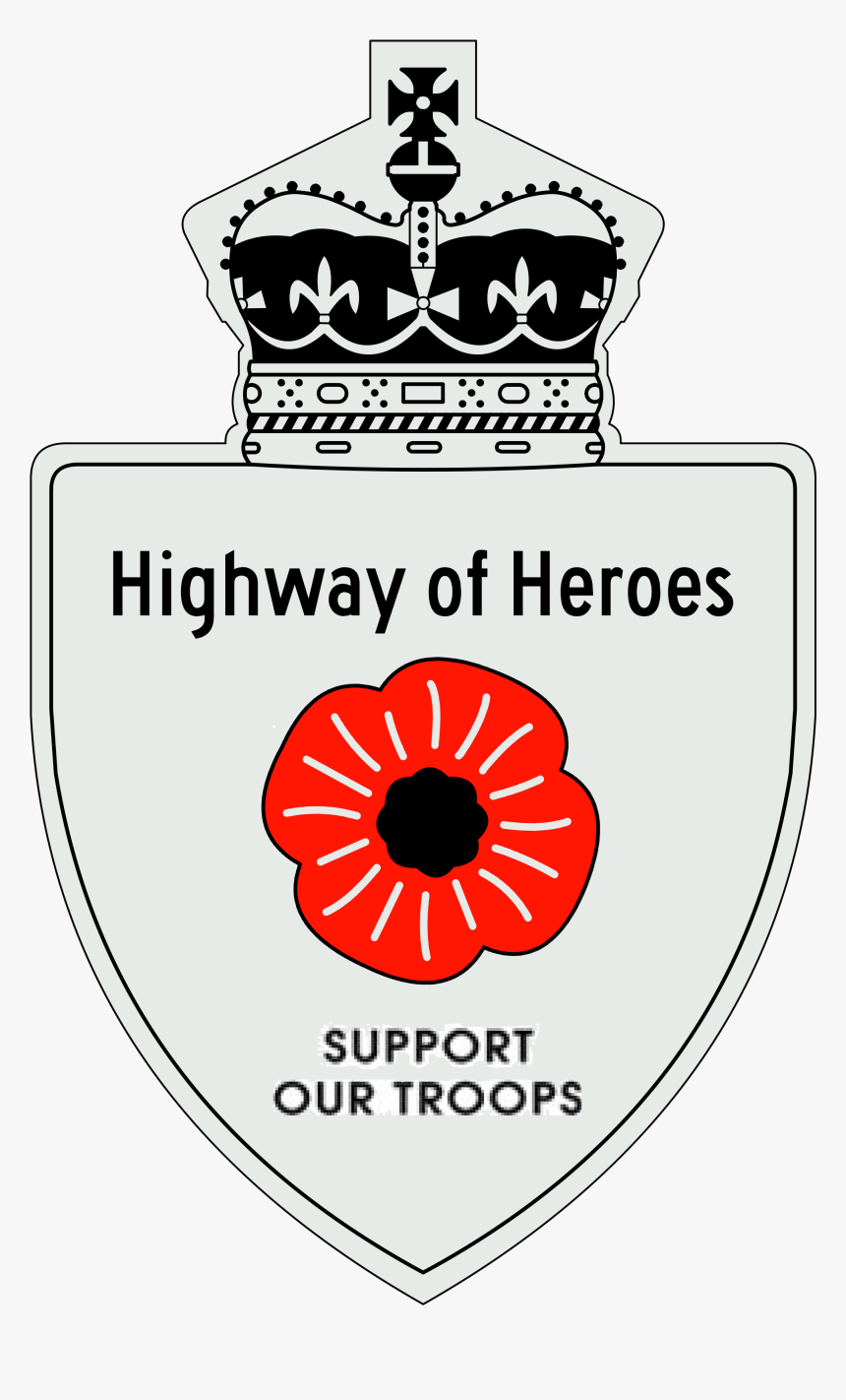 Highway Of Heroes Logo , Png Download - Highway Of Heroes Logo, Transparent Png, Free Download