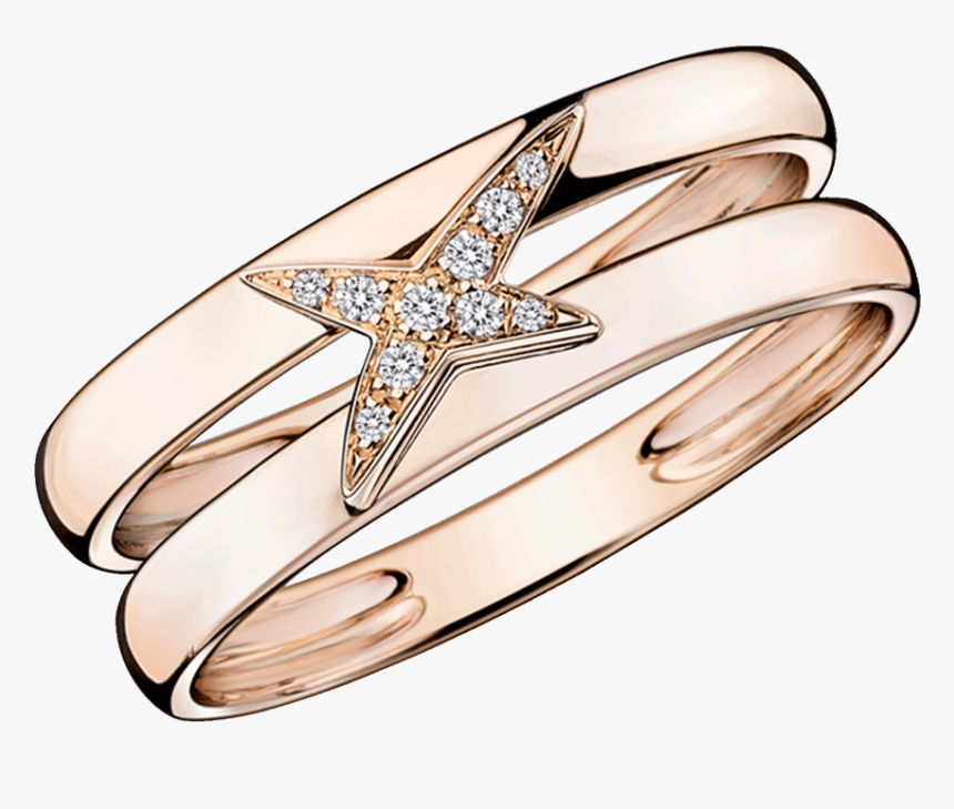 Etoilement Divine Ring, Pink Gold And Diamonds - Ring, HD Png Download, Free Download