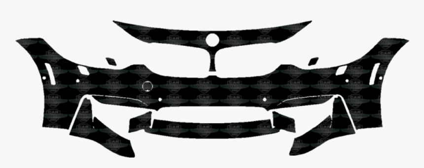 2015-2020 Bmw M4 Series 3m Clear Bra Front Bumper Paint - Grille, HD Png Download, Free Download