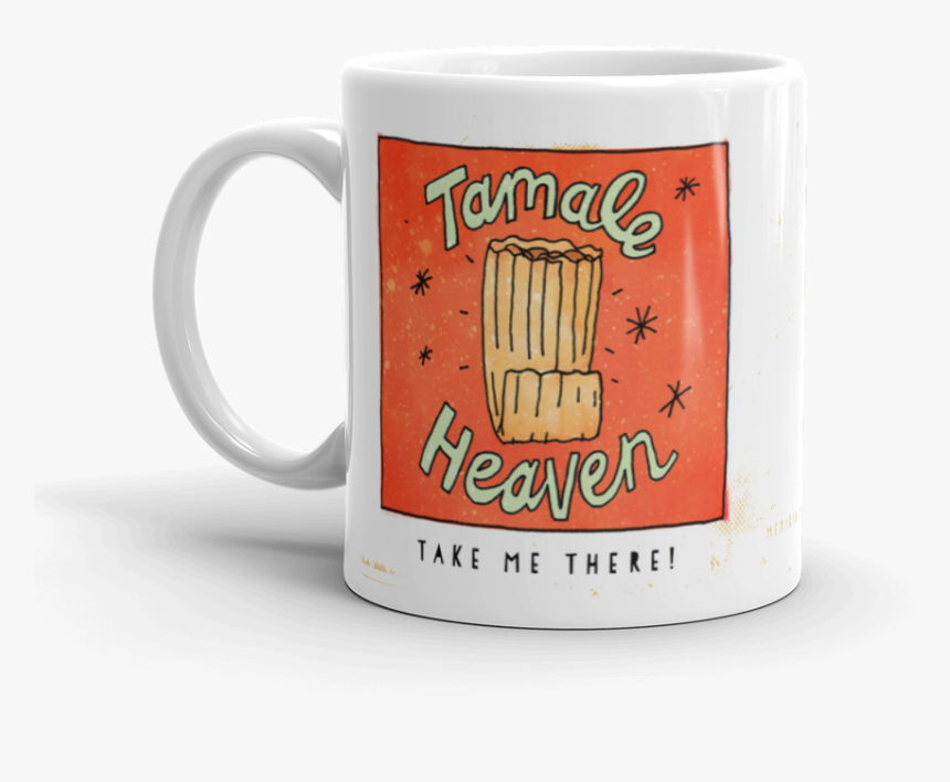 Tamales Mug 11oz Mockup Handle On Left 11oz, HD Png Download, Free Download