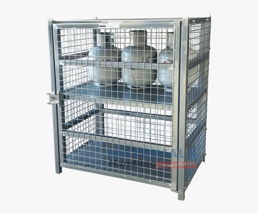 Msgb129 Gas Cylinder Storage Cages - Gas Bottle Storage Cages Nz, HD Png Download, Free Download