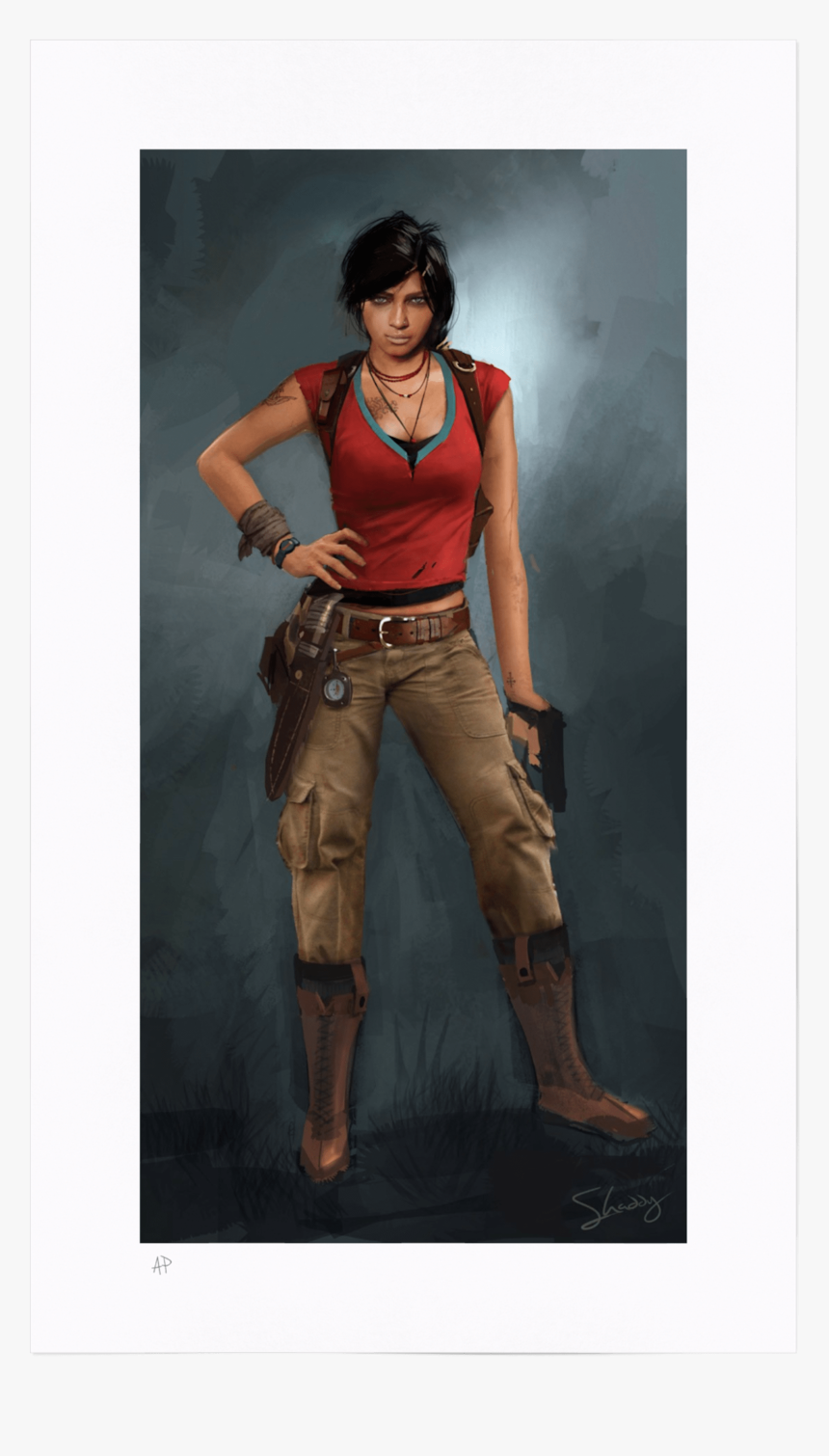Uncharted 2 Among Thieves Chloe, HD Png Download, Free Download
