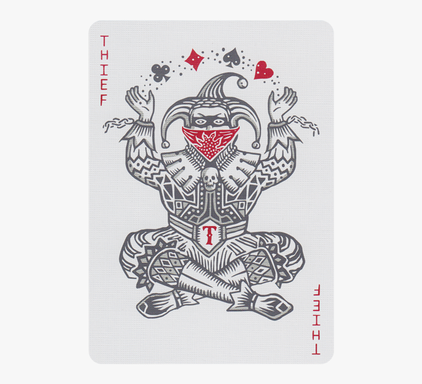 Main - Joker And Thief Playing Cards, HD Png Download, Free Download