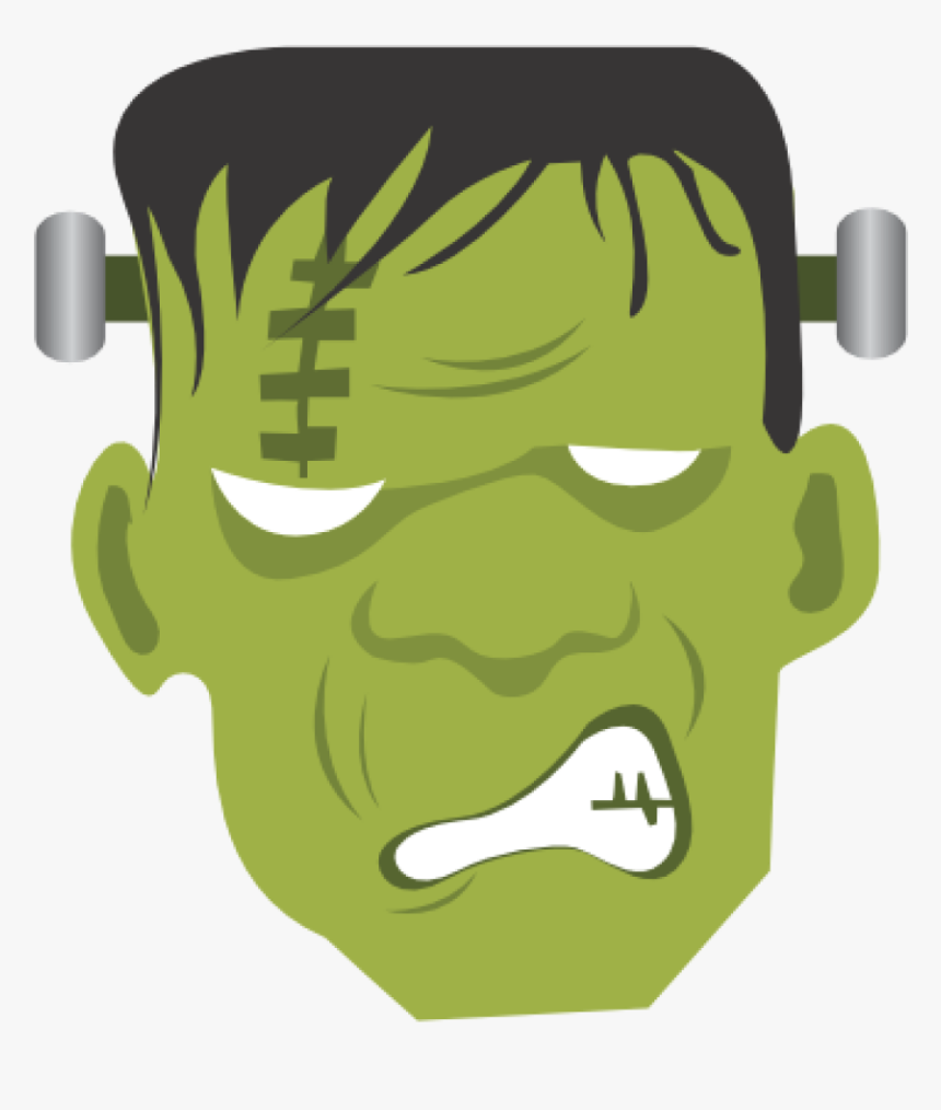 Frankenstein Clipart Hair - Frankenstein Clipart, HD Png Download, Free Download