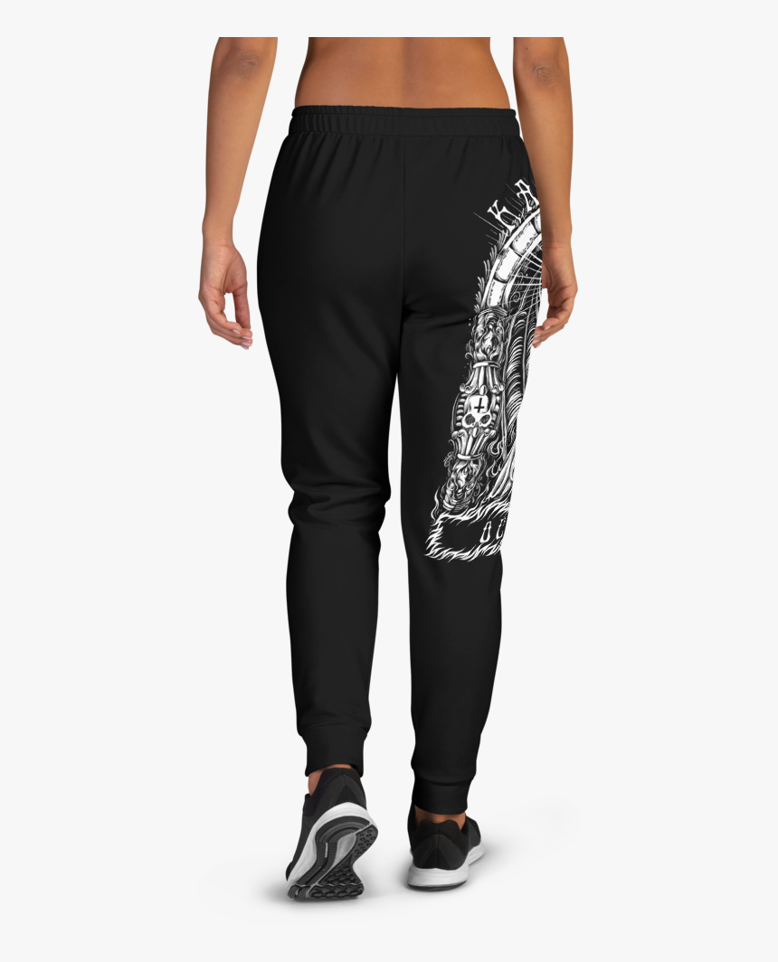 Witch Doctor Sweatpants Women Mockup Back Womans White, HD Png Download, Free Download
