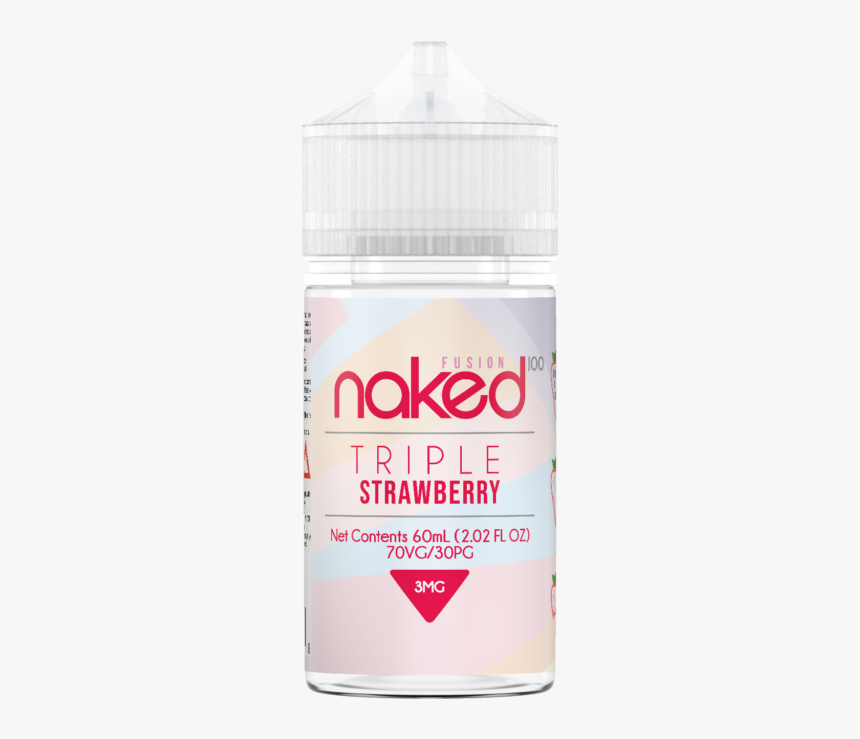 Triple Strawberry Naked - Mouthwash, HD Png Download, Free Download