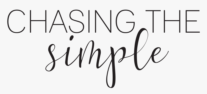 Chasing The Simple - Calligraphy, HD Png Download, Free Download