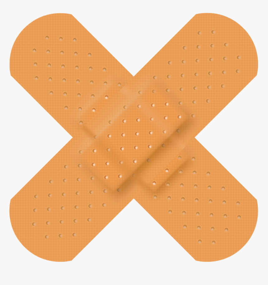 Adhesive Plaster Cross - Heal Plaster, HD Png Download, Free Download