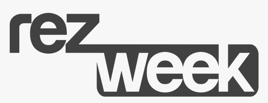 Rez Week Logo Grey - Signage, HD Png Download, Free Download