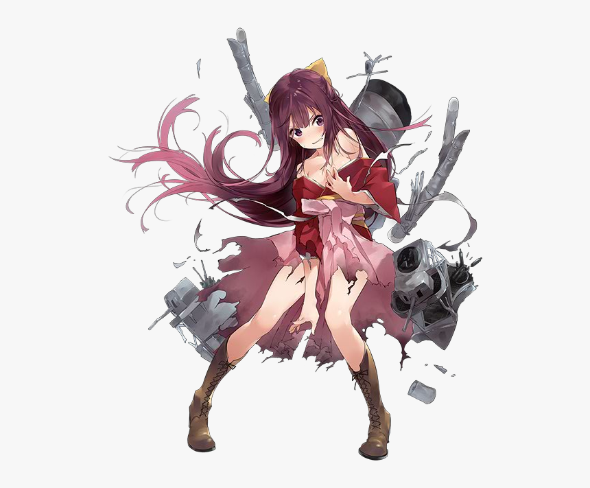 Kamikaze Kai Dmg - Kancolle Damaged, HD Png Download, Free Download