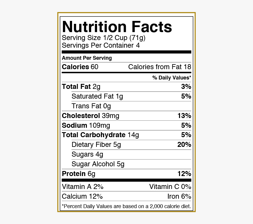 Nutrition Facts, HD Png Download, Free Download