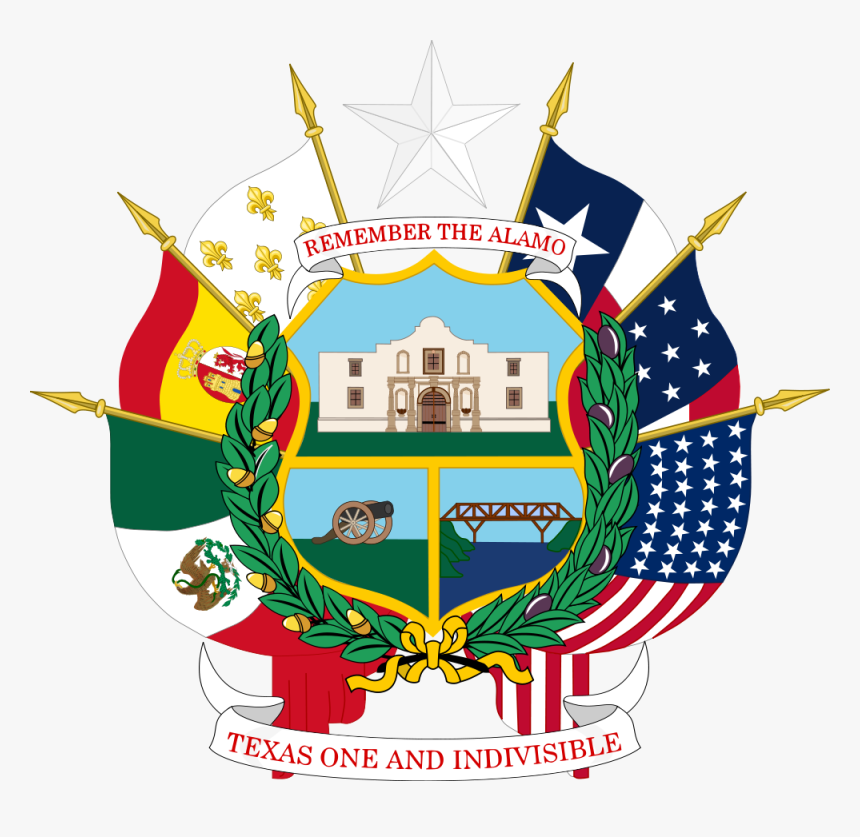 Constructed Worlds - Texas State Seal Reverse, HD Png Download, Free Download