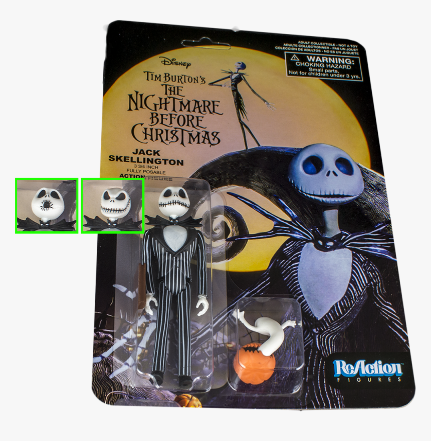 Nightmare Before Christmas Jack Skellington 3 3 4 Inch, HD Png Download, Free Download