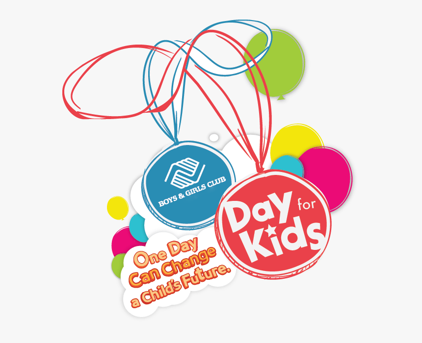 Dfk Bgctm Logo Ribbon Balloons - Boys And Girls Club, HD Png Download, Free Download