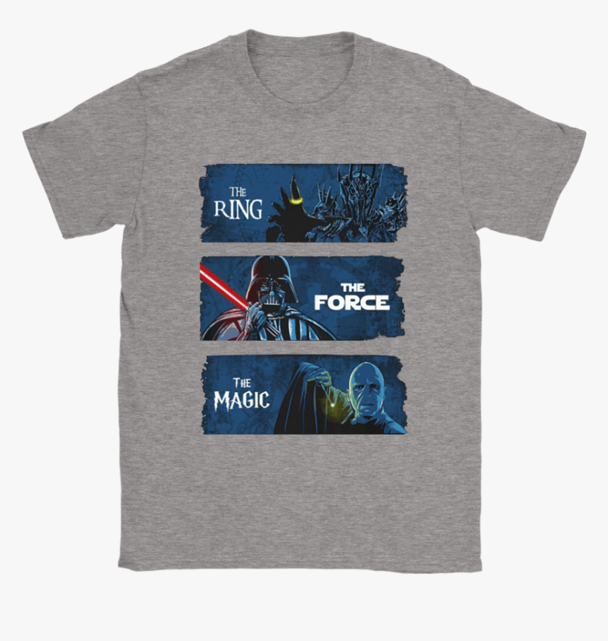 The Ring The Force The Magic Witch-king Vader Voldemort - Funny Tennessee Titans Shirts, HD Png Download, Free Download
