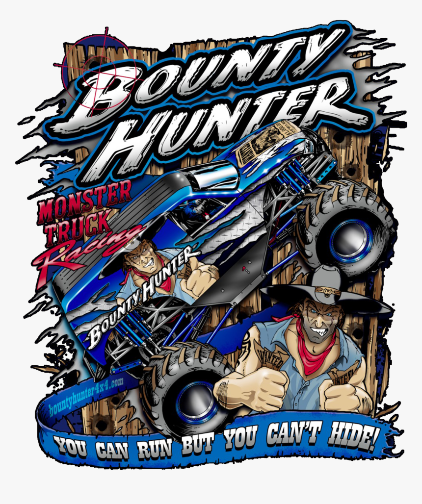 Bounty Hunter Monster Truck, HD Png Download, Free Download