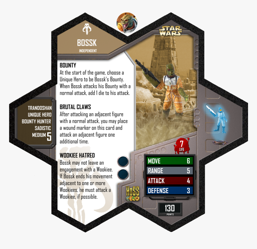 Star Wars Heroscape Cards, HD Png Download, Free Download