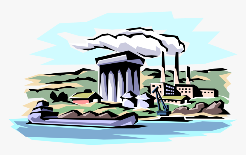 Factory Pollution Clipart, HD Png Download, Free Download