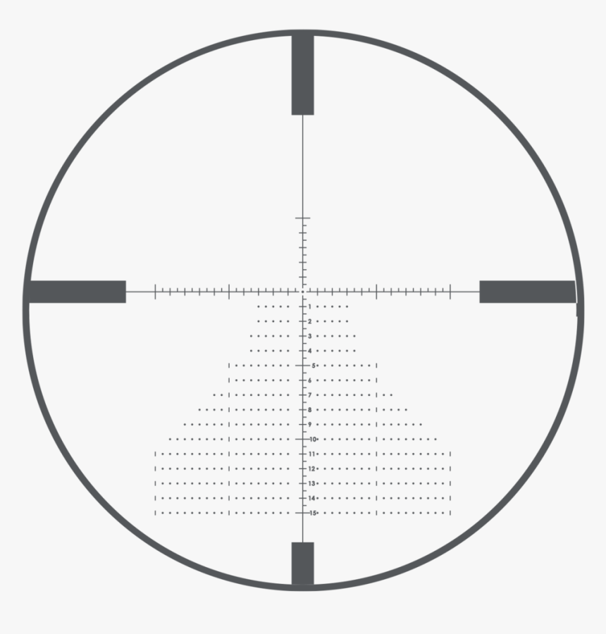 Bushnell Nitro 3 12x44 Ffp Moa Reticle, HD Png Download, Free Download