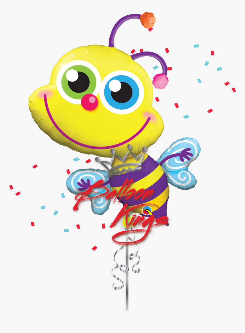 Beaming Bumble Bee - Emag Baloane Cu Albinute, HD Png Download, Free Download