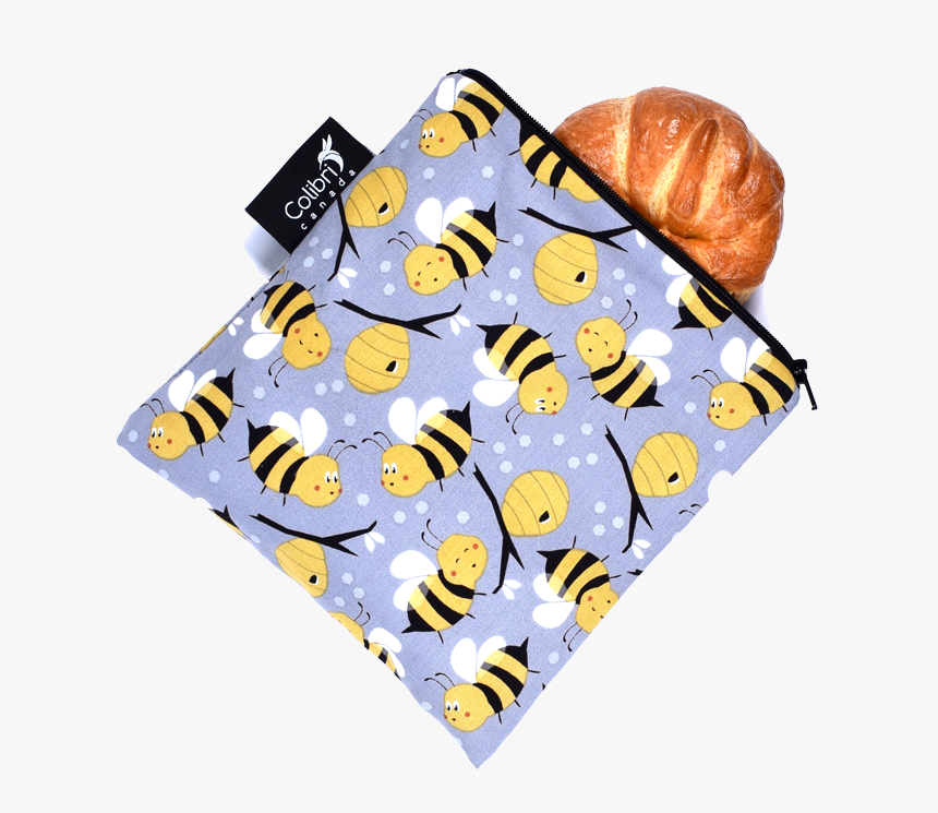 Reusable Snack Bag - Bee, HD Png Download, Free Download