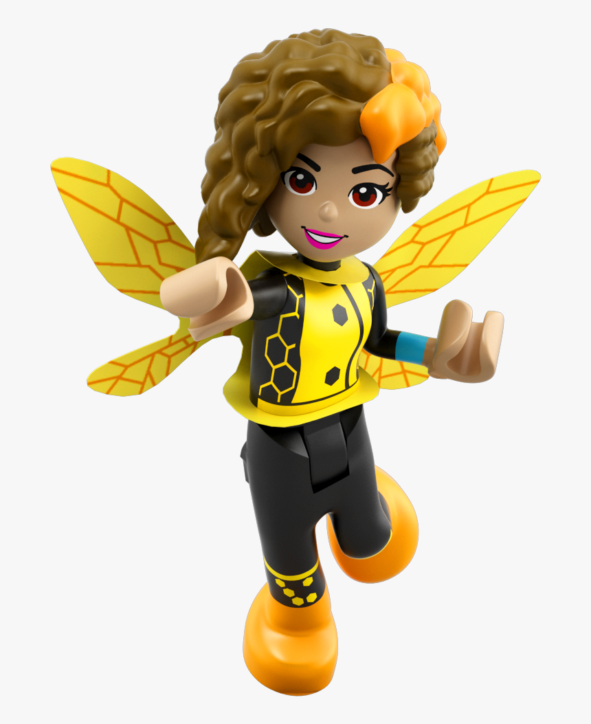 Girl Bumble Bee Png - Bumblebee Dc En Lego, Transparent Png, Free Download