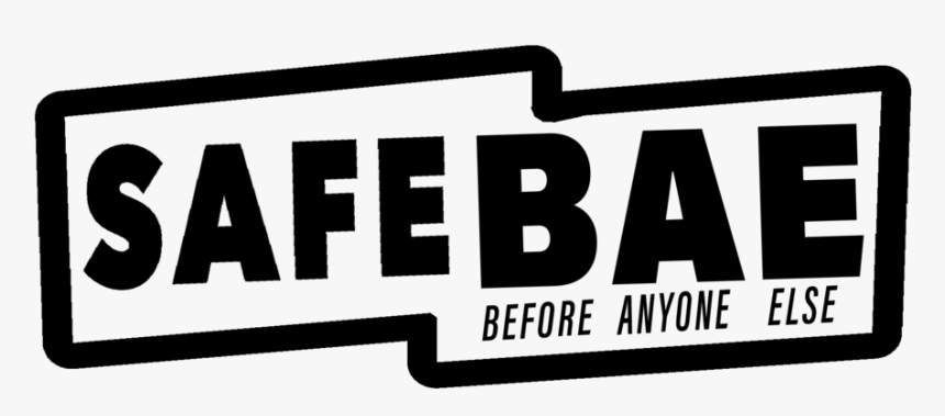 Safebae New Logo - Signage, HD Png Download, Free Download