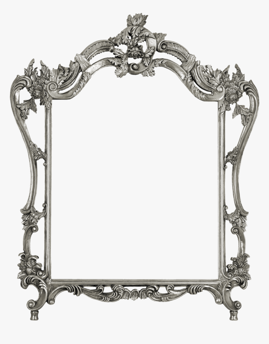 #freetoedit #frame #mirror #metal #silver #square - Frames For Photoshop, HD Png Download, Free Download