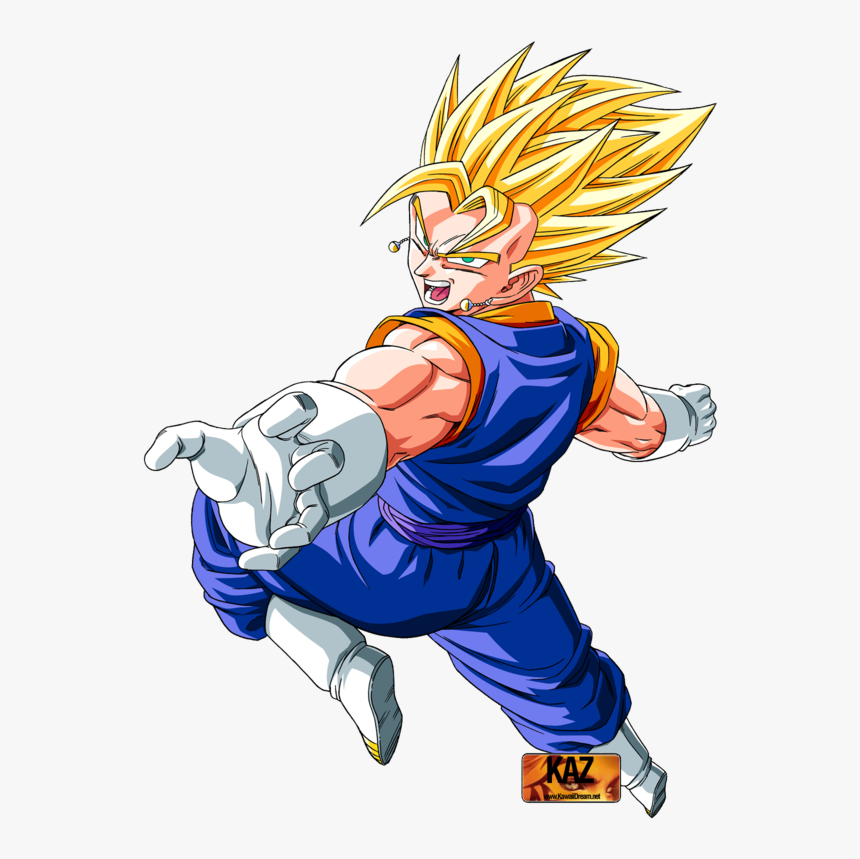 Vegito Super Saiyan Png Clipart , Png Download - Dragon Ball Z, Transparent Png, Free Download