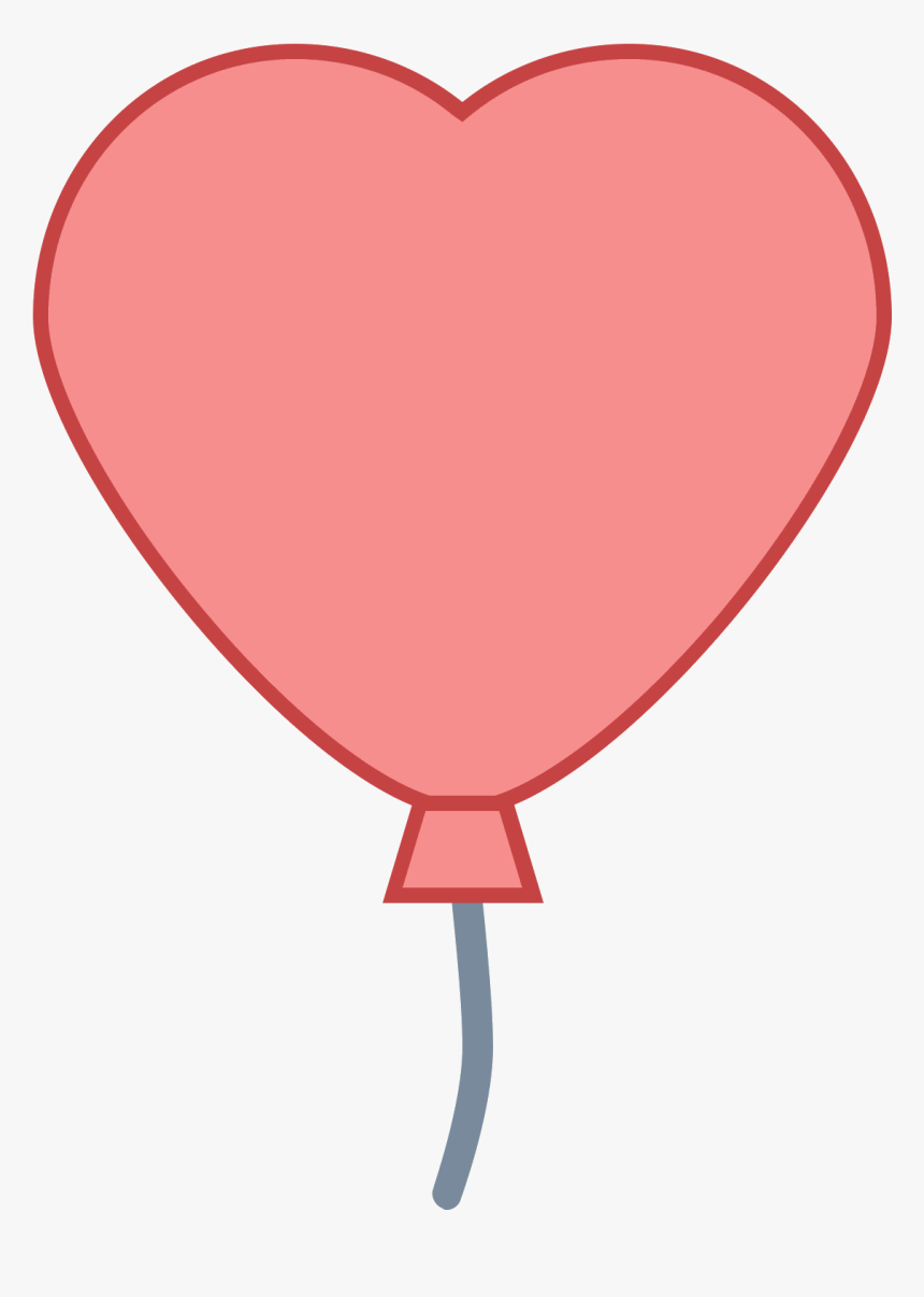 Transparent Heart Balloon Png - Heart, Png Download, Free Download