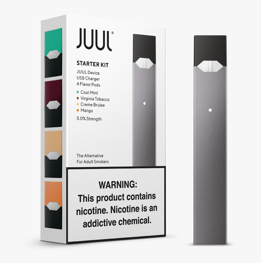 Juul Starter Kit - Juul Pod Starter Kit, HD Png Download, Free Download