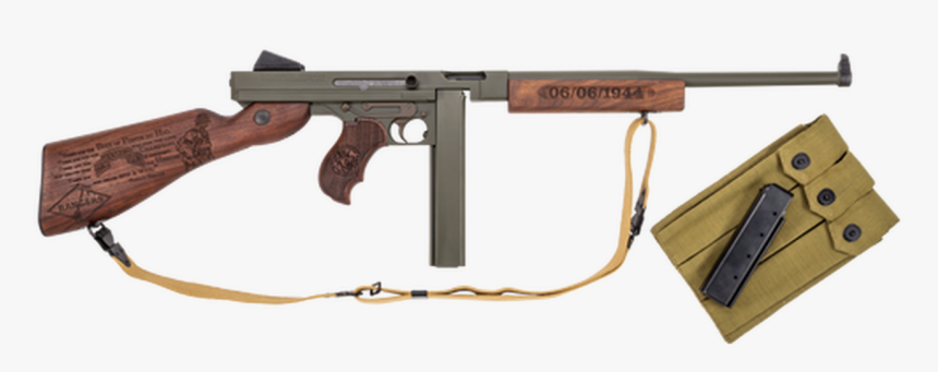 Thompson Ranger 1927a1 D-day Commemorative 45 Acp, - Auto Ordnance Ranger Thompson, HD Png Download, Free Download