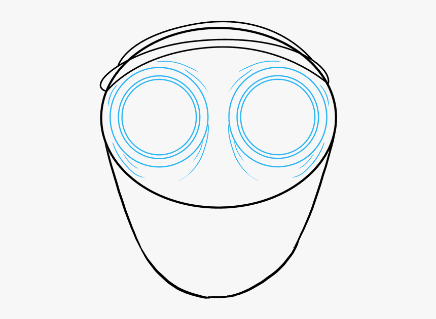How To Draw Gas Mask - Circle, HD Png Download, Free Download