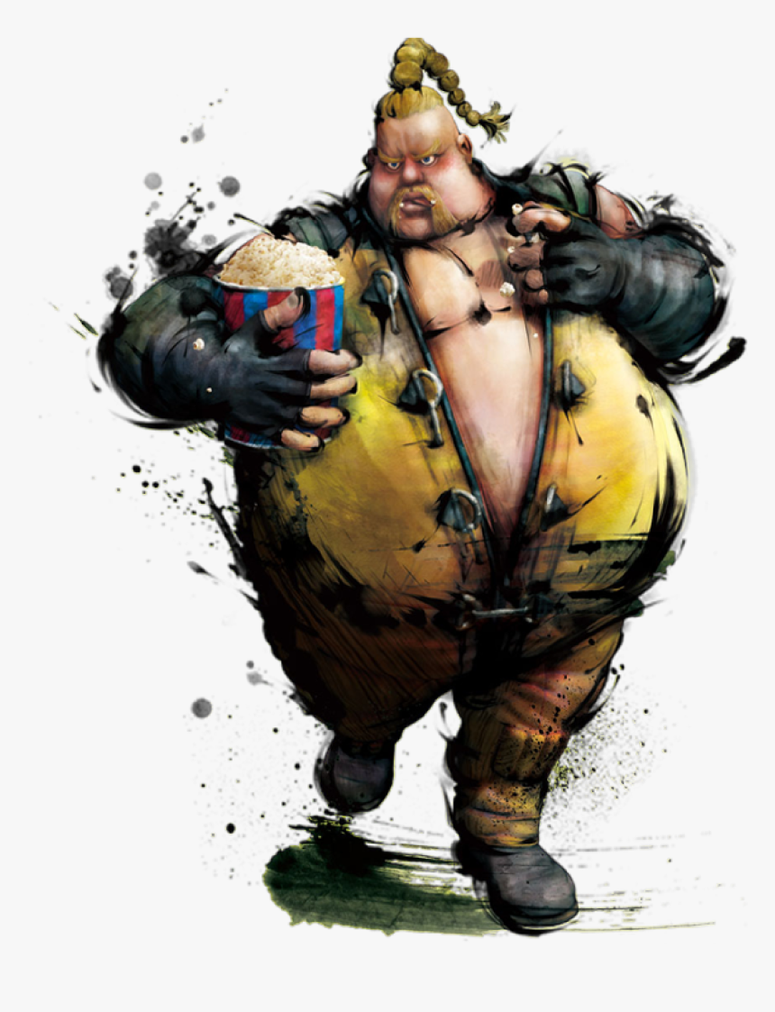 Street Fighter V Fat, HD Png Download, Free Download