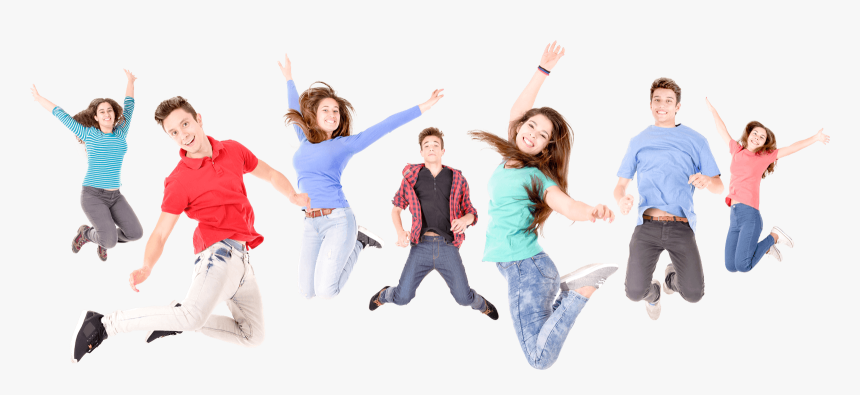 People Jumping Png, Transparent Png, Free Download