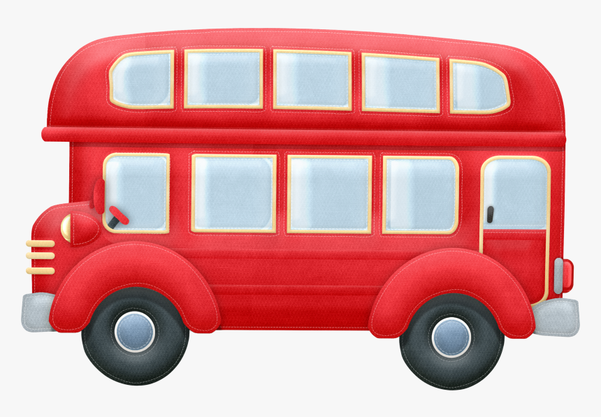 Red School Bus Clipart, HD Png Download, Free Download