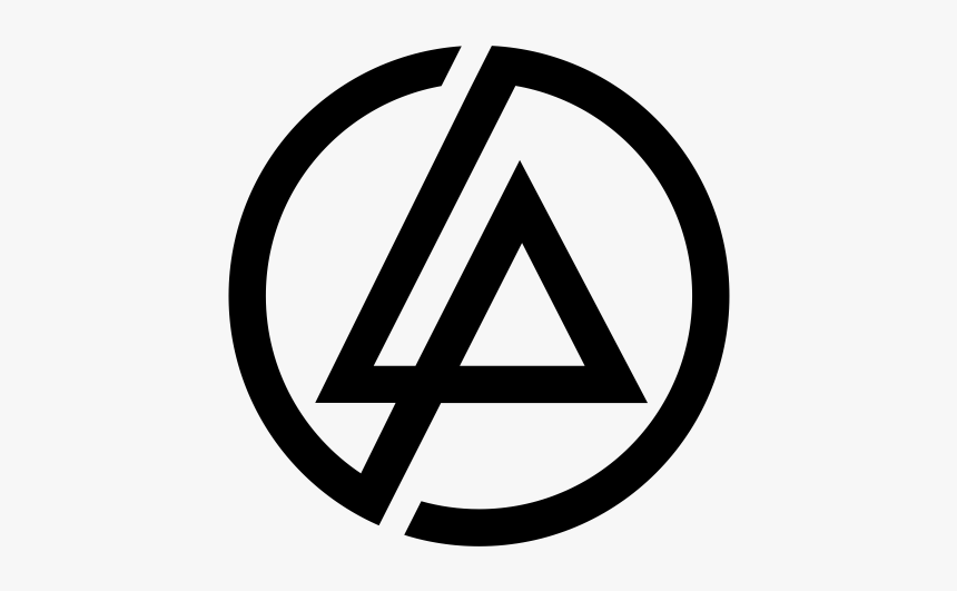 Pegatina Linkin Park Logo Circulo - Transparent Linkin Park Logo, HD Png Download, Free Download