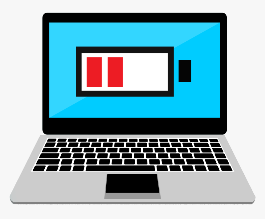 Laptop Out Of Battery, HD Png Download, Free Download