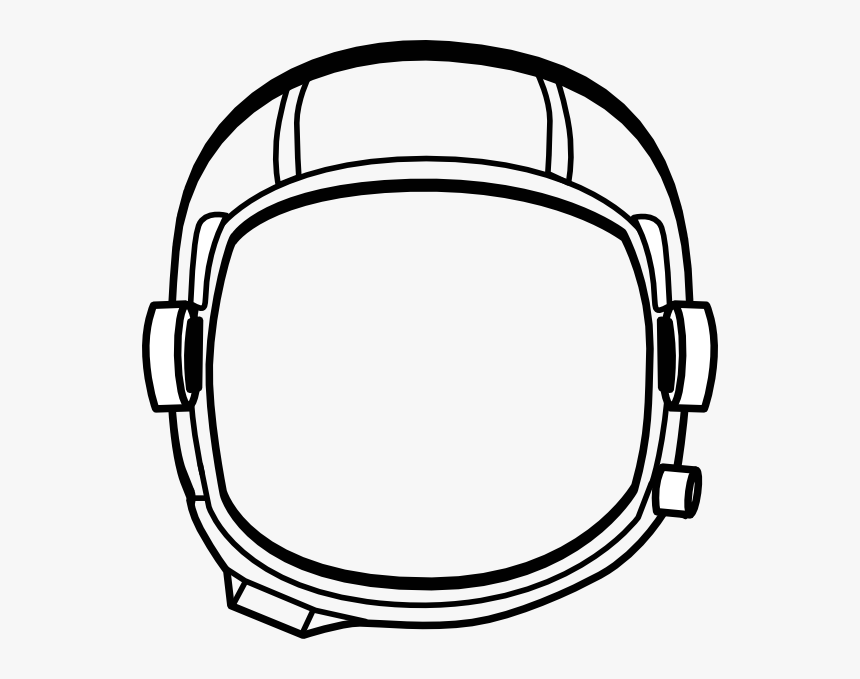 Helm Vector Astronaut - Transparent Background Astronaut Helmet Clipart, HD Png Download, Free Download
